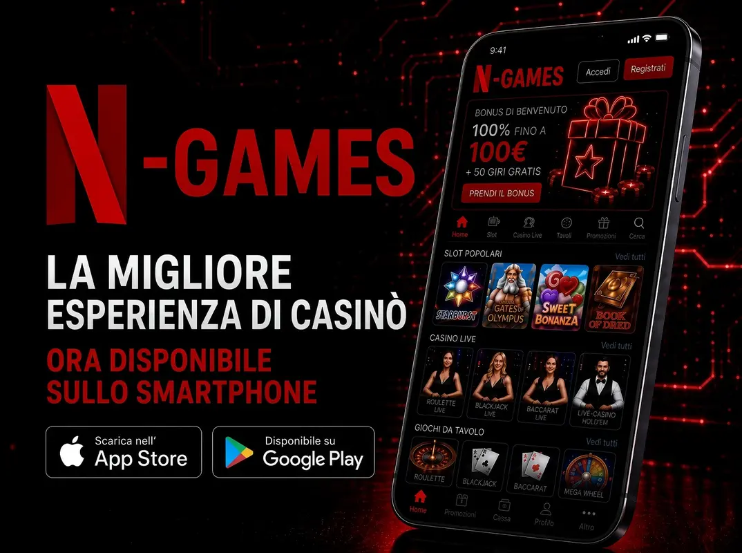 Sala giochi Netflix Casino Italia